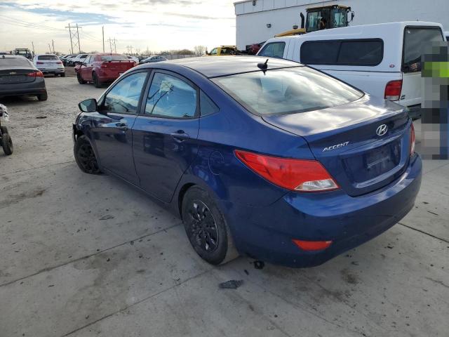  HYUNDAI ACCENT 2017 Синий