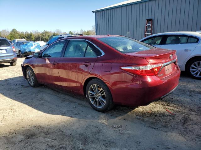  TOYOTA CAMRY 2017 Burgundy