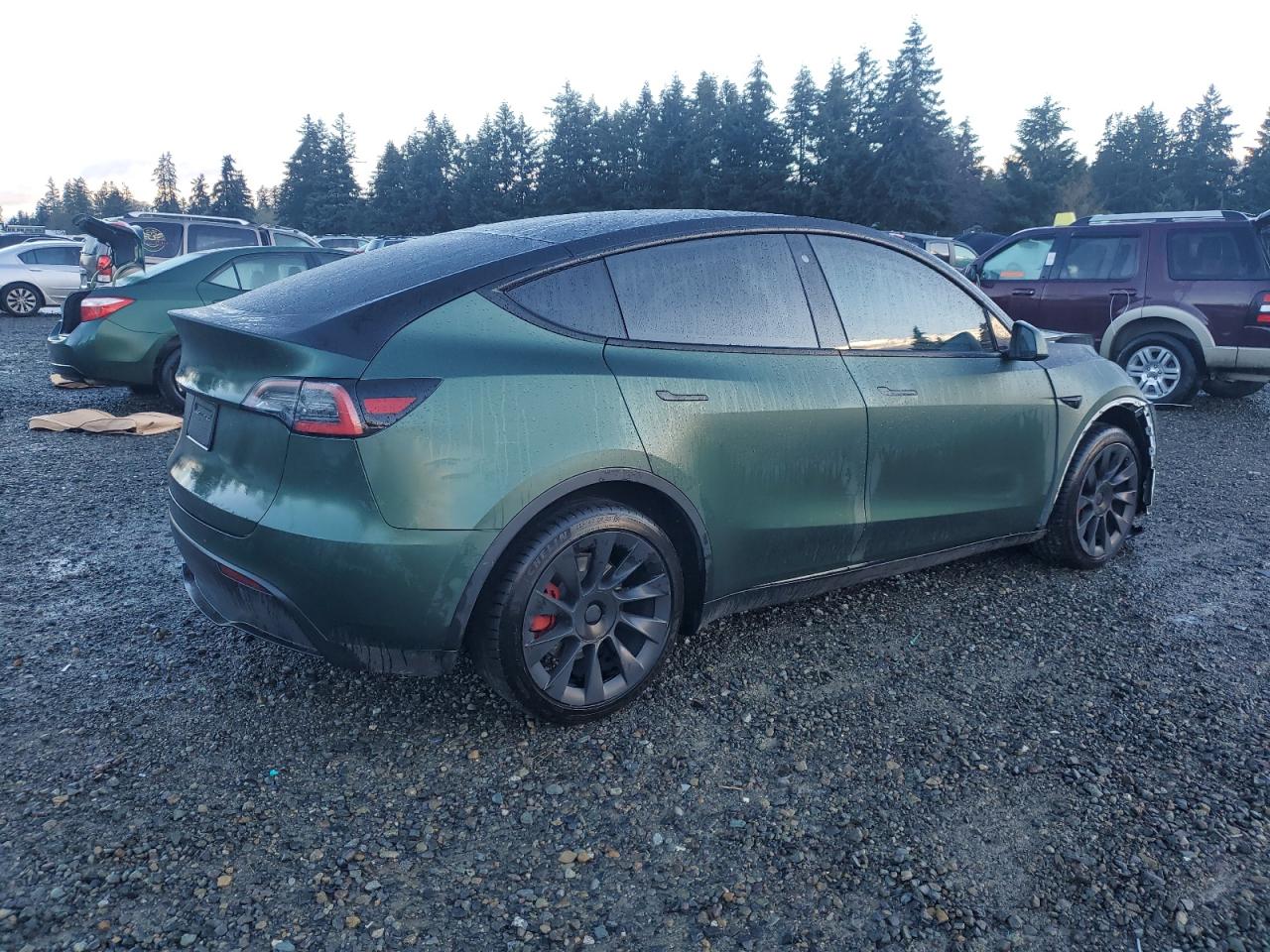 VIN 5YJYGDEE9LF056194 2020 TESLA MODEL Y no.3