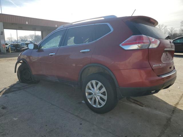  NISSAN ROGUE 2016 Czerwony