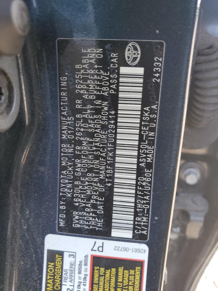 2015 Toyota Camry - Image 12