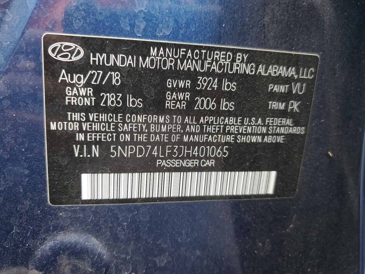 2018 Hyundai Elantra - Image 15
