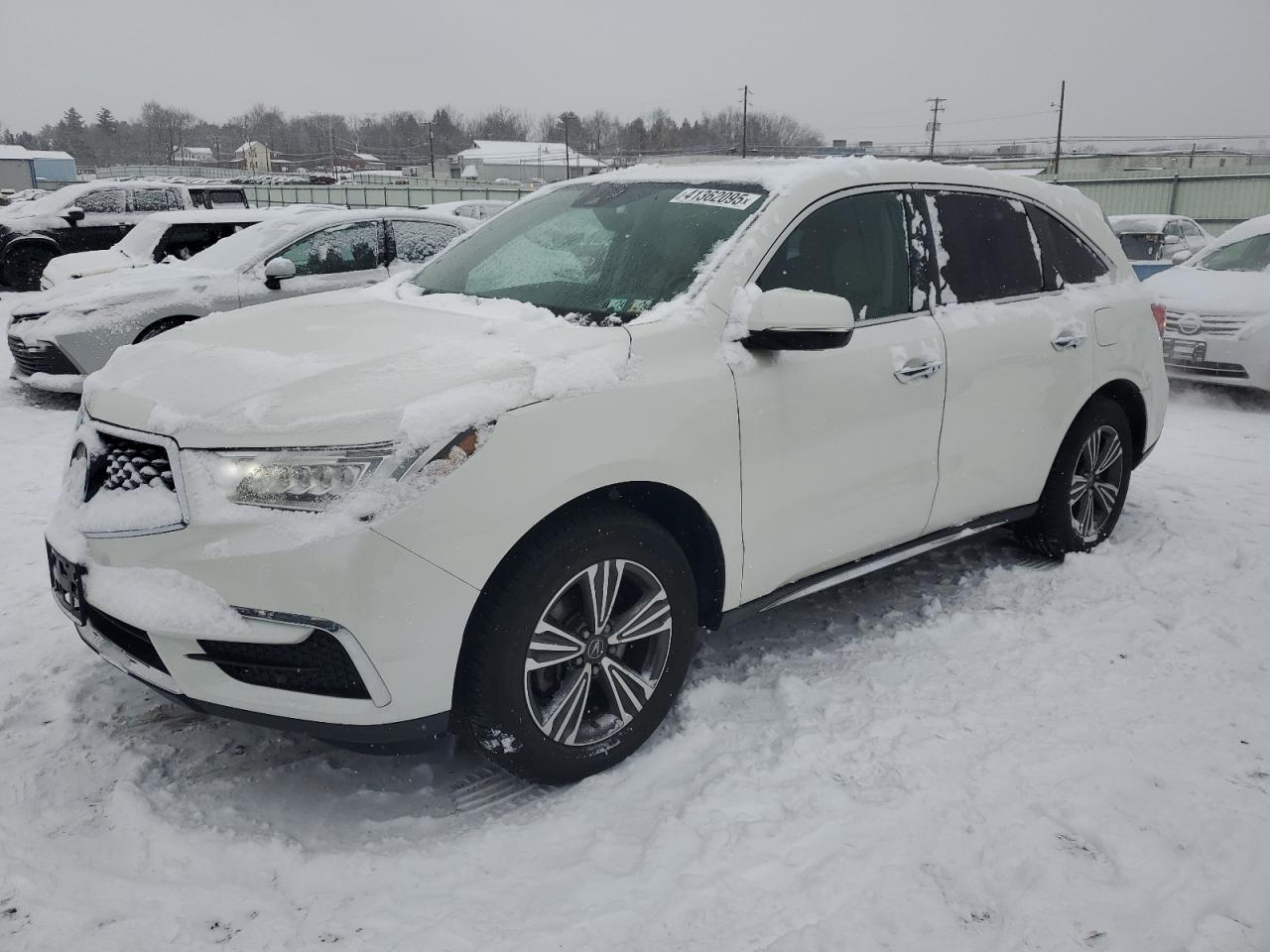 VIN 5FRYD4H3XHB015162 2017 ACURA MDX no.1