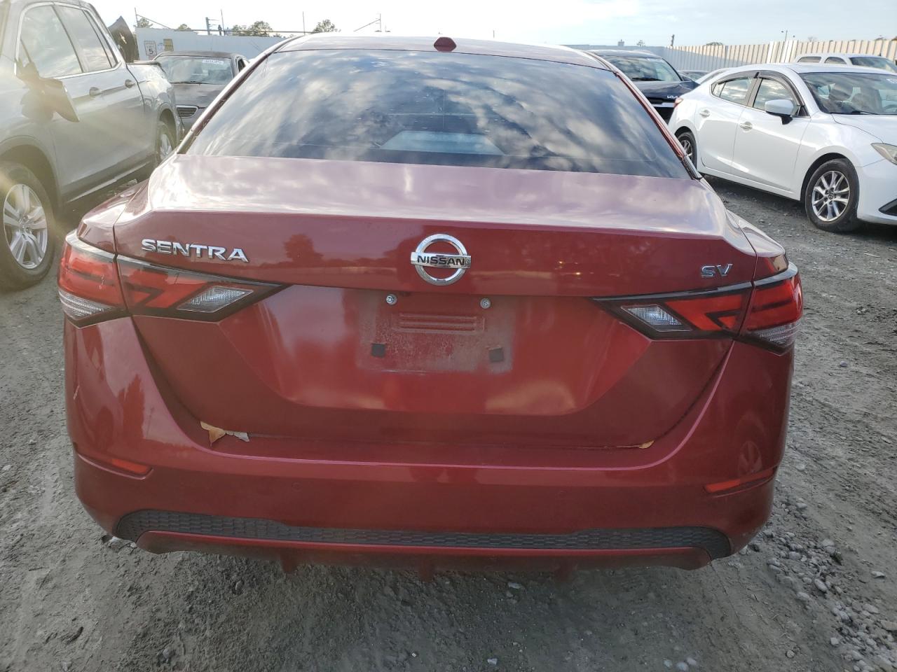 2020 Nissan Sentra Sv VIN: 3N1AB8CV6LY296417 Lot: 88631435