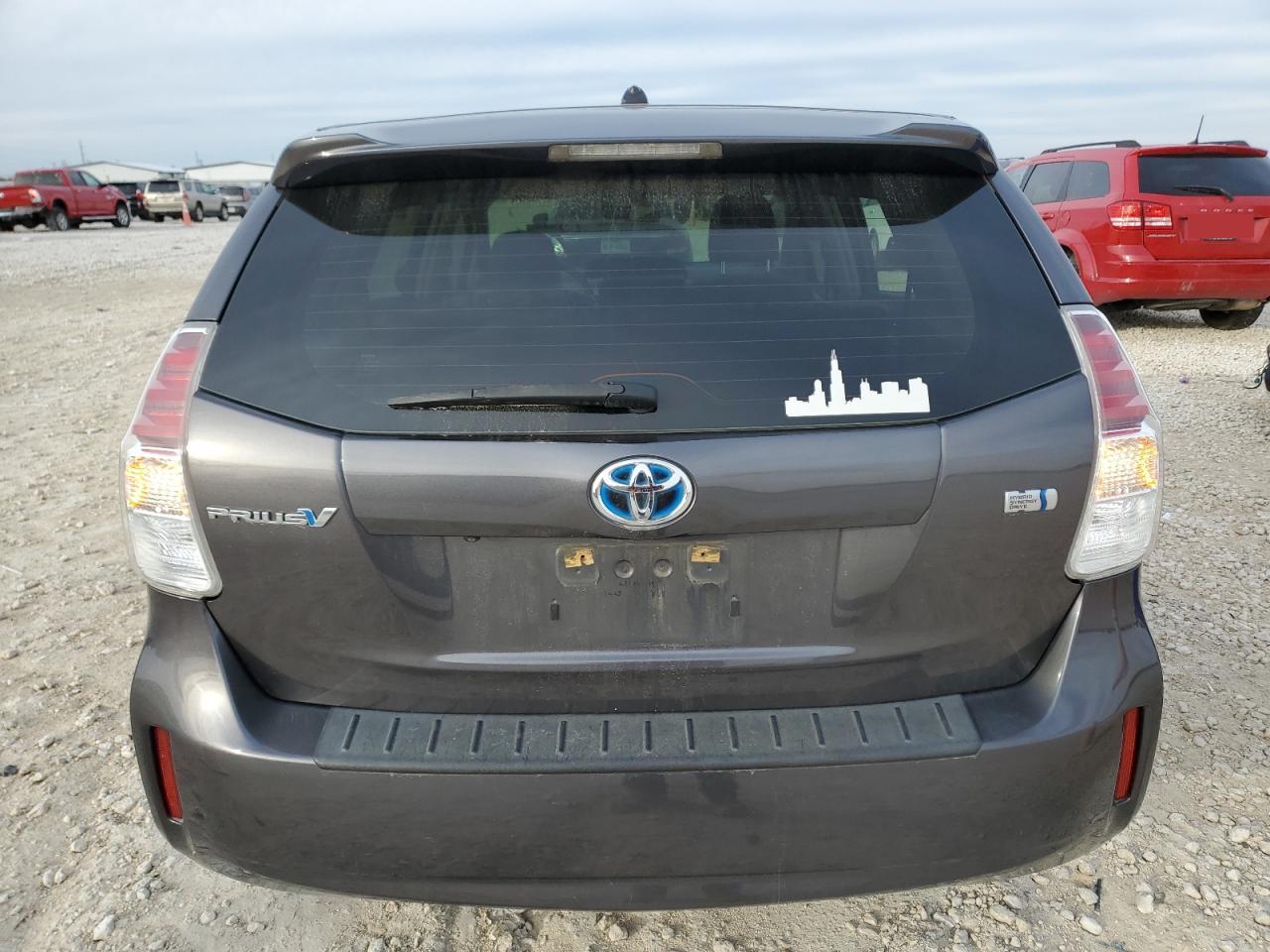 VIN JTDZN3EU6FJ024571 2015 TOYOTA PRIUS no.6