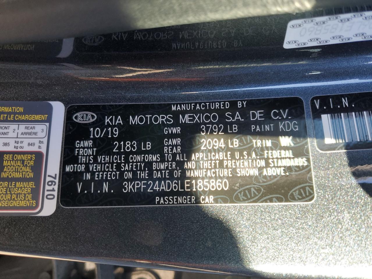 2020 Kia Forte - Image 14