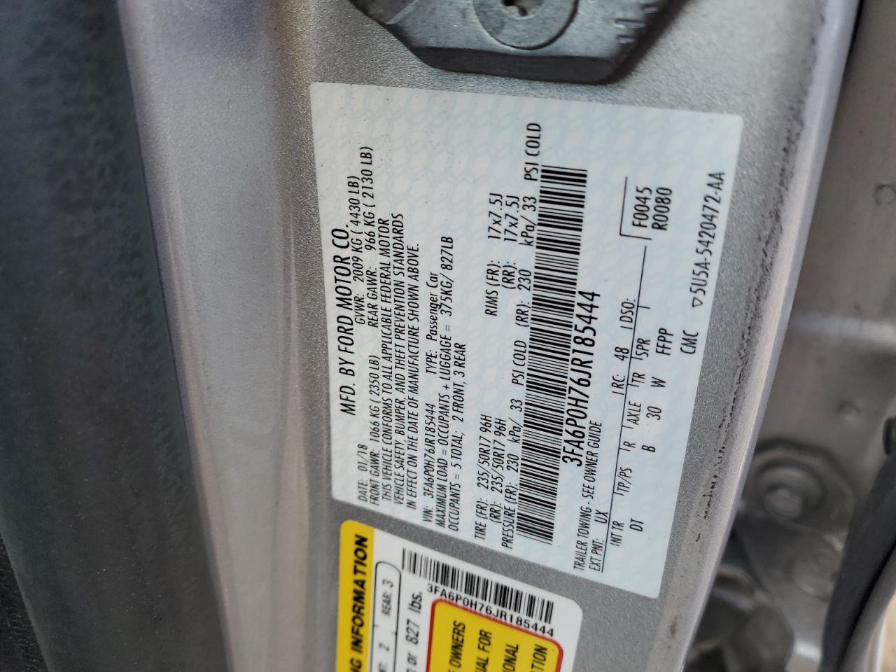 2018 Ford Fusion - Image 12