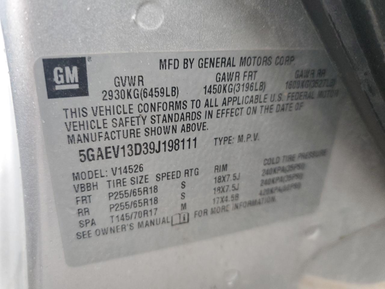 2009 Buick Enclave - Image 13