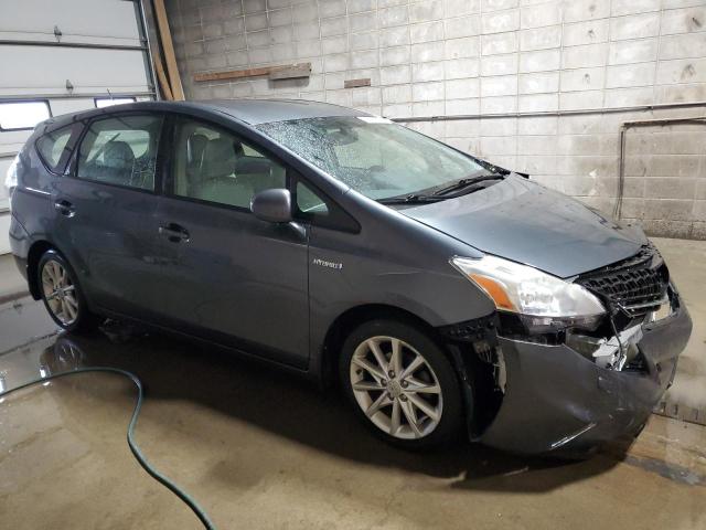  TOYOTA PRIUS 2014 Угольный