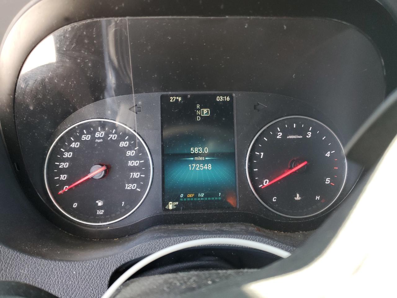 2020 Mercedes-Benz Sprinter 2500 VIN: W1Y4DCHY7LT041631 Lot: 41758085