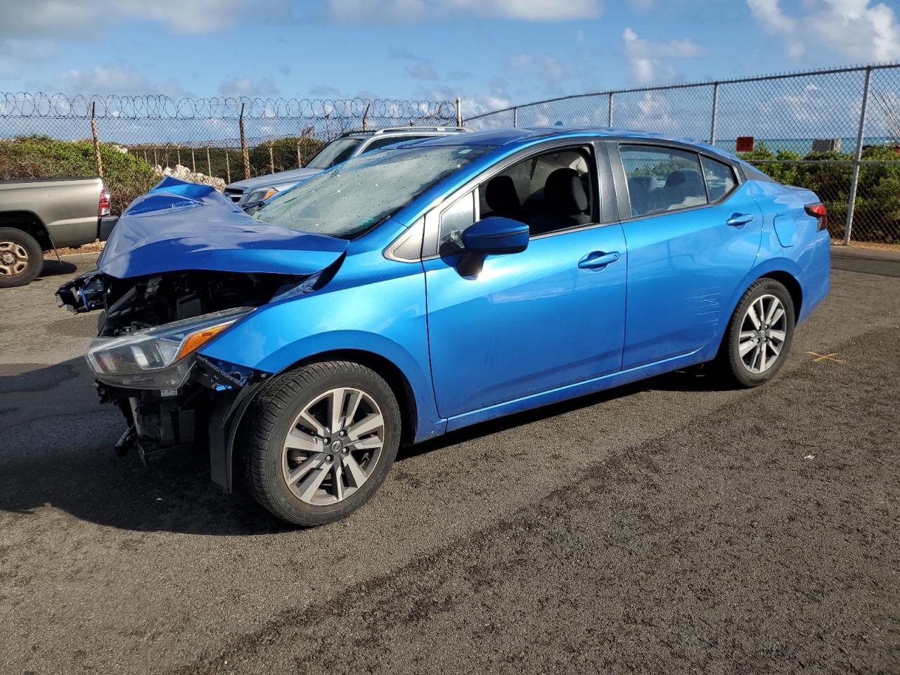 2020 Nissan Versa Sv на продаже в Kapolei, HI - Rollover