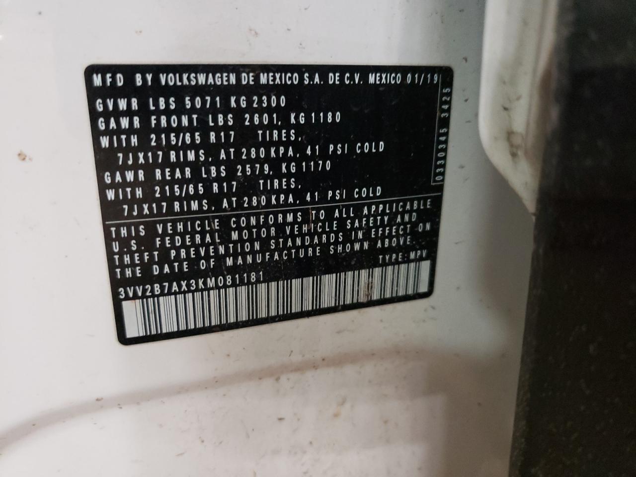 2019 Volkswagen Tiguan - Image 13