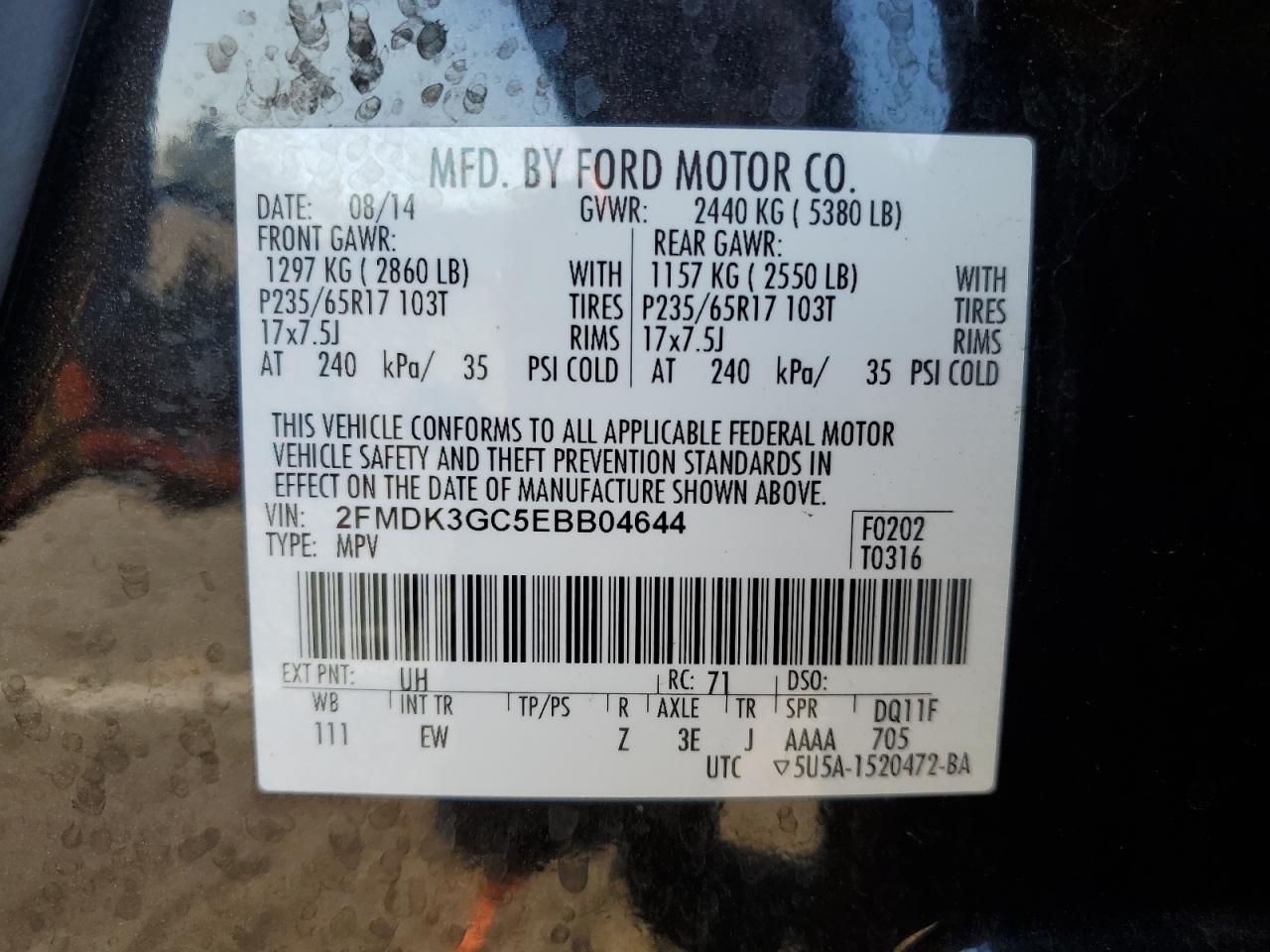 2014 Ford Edge - Image 12