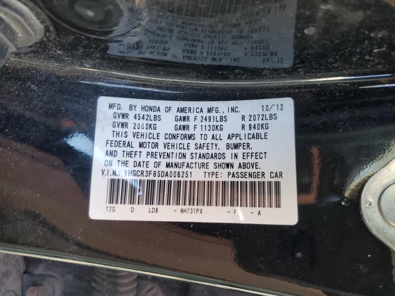 2013 Honda Accord - Image 13