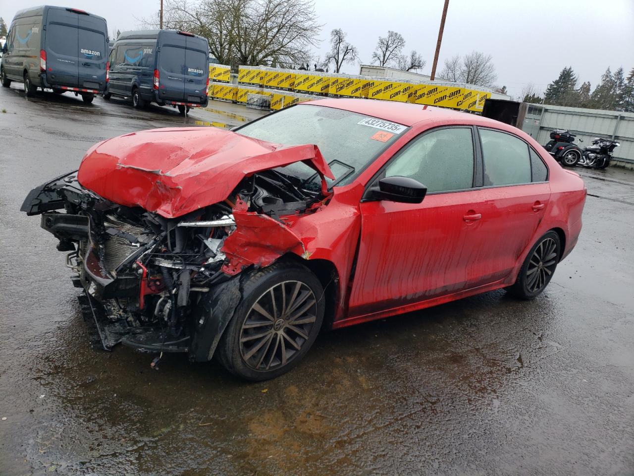 2016 Volkswagen Jetta Sport zu verkaufen in Woodburn, OR - Front End