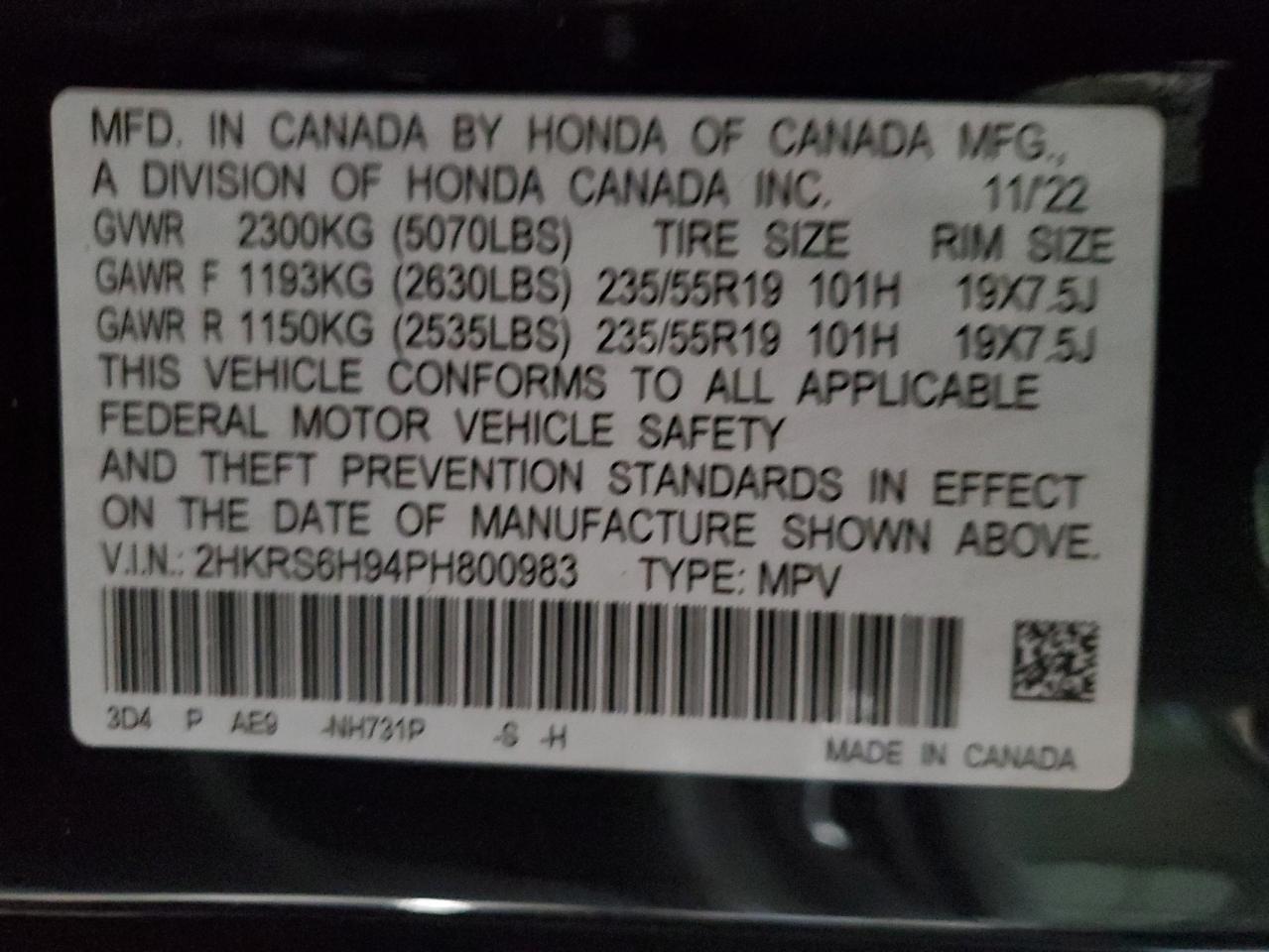 2023 Honda CR-V - Image 15