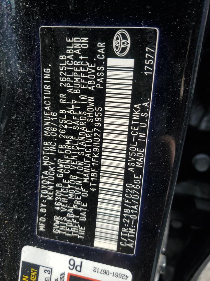 2017 Toyota Camry - Image 12