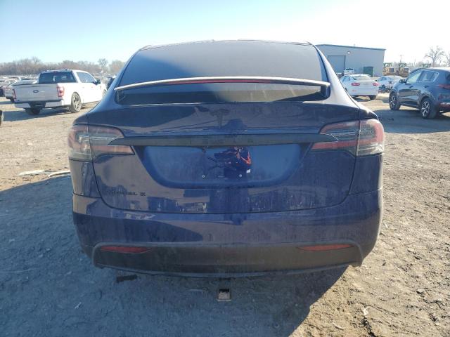  TESLA MODEL X 2017 Синий