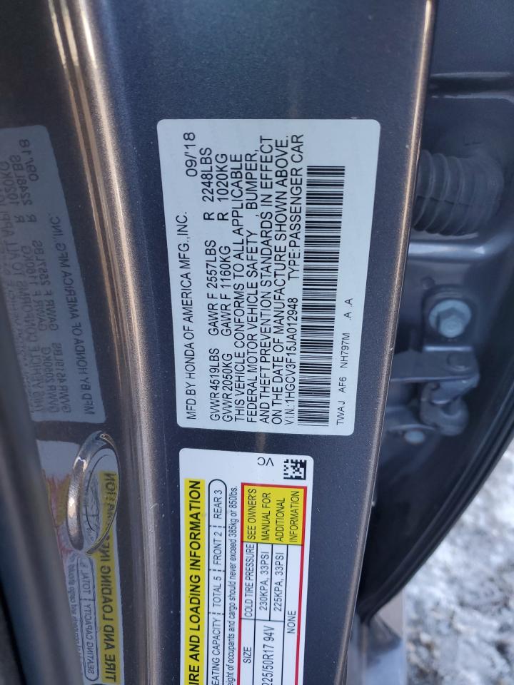 2018 Honda Accord - Image 12