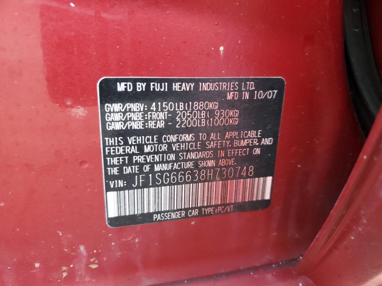 2008 Subaru Forester - Image 14