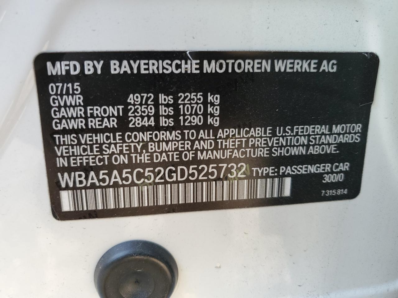 2016 BMW 5er - Image 14