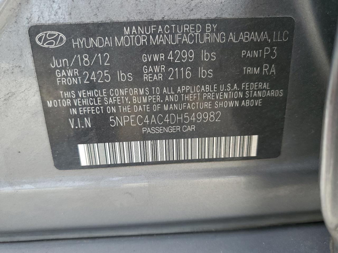 2013 Hyundai Sonata - Image 12