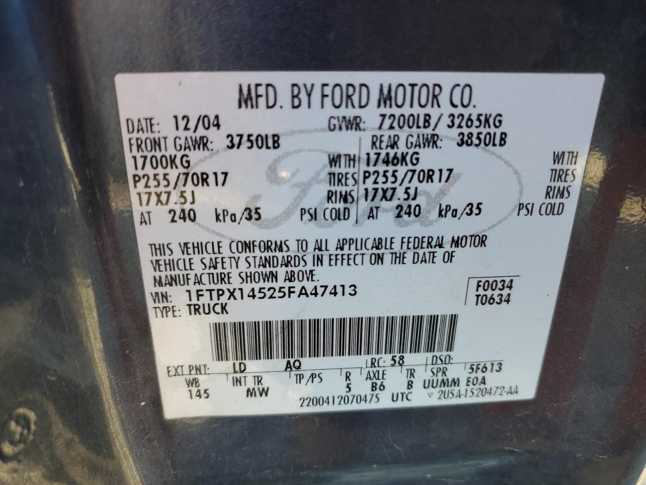 2005 Ford F-150 - Image 12
