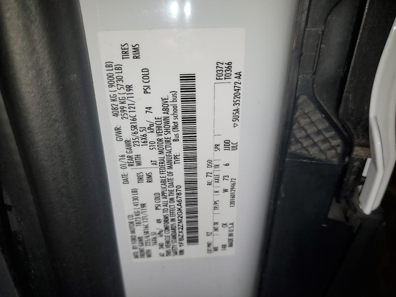 2016 Ford Transit - Image 15