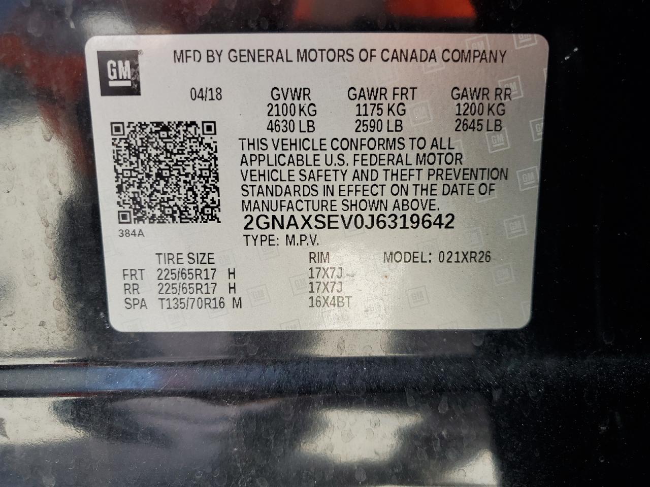 2018 Chevrolet Equinox - Image 12