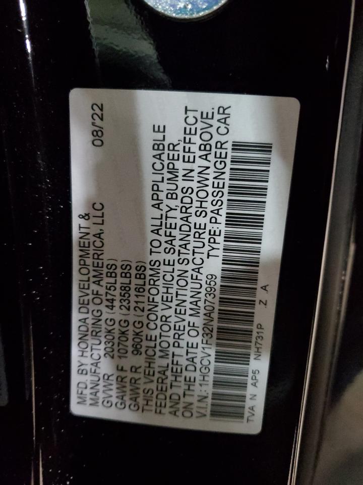 2022 Honda Accord - Image 14