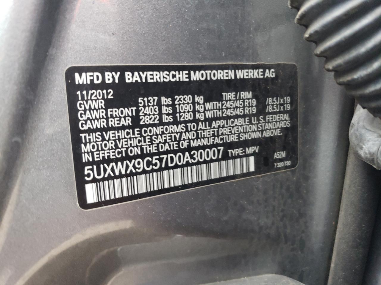 2013 BMW X3 - Image 13