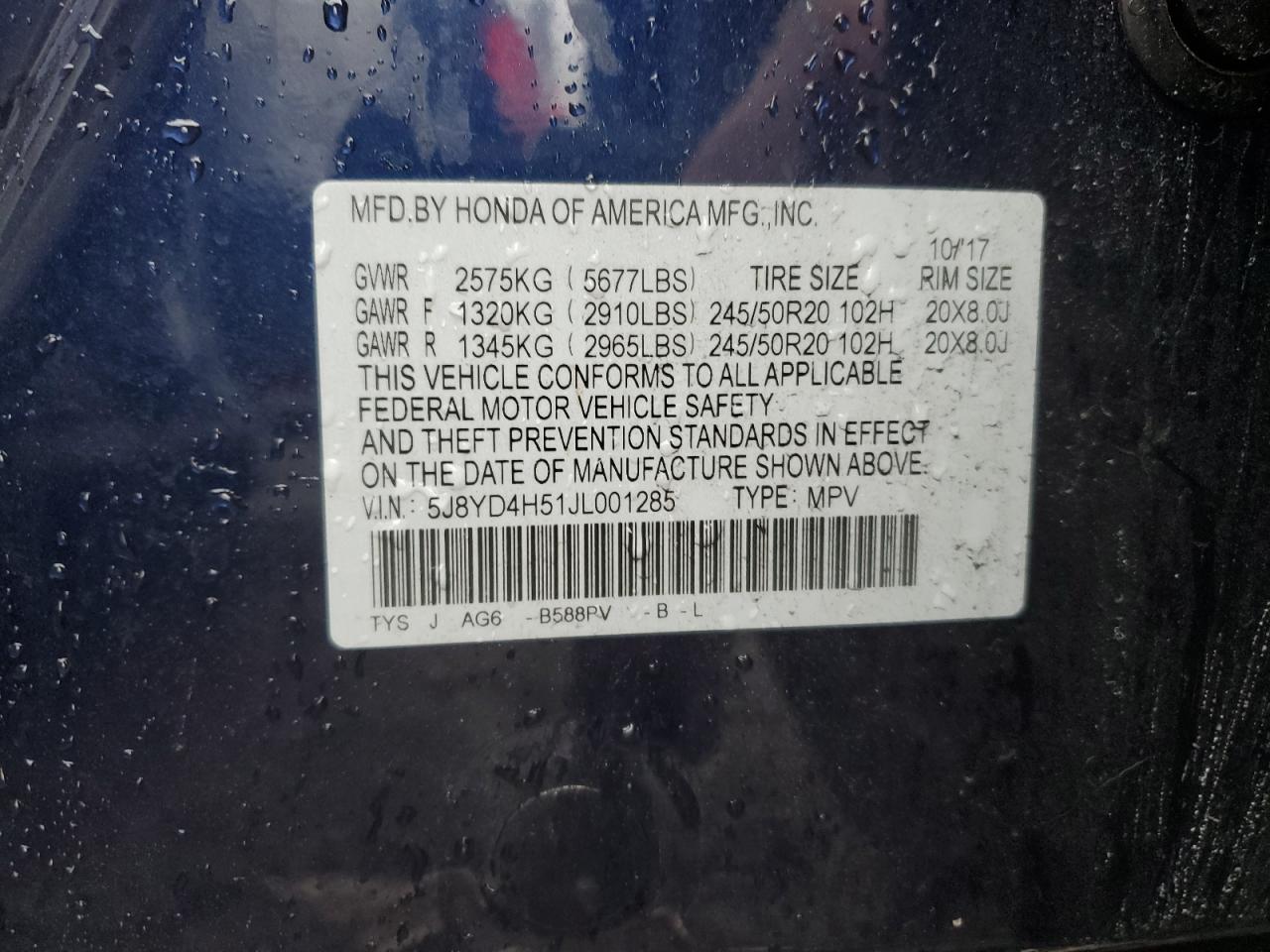 2018 Acura MDX - Image 13