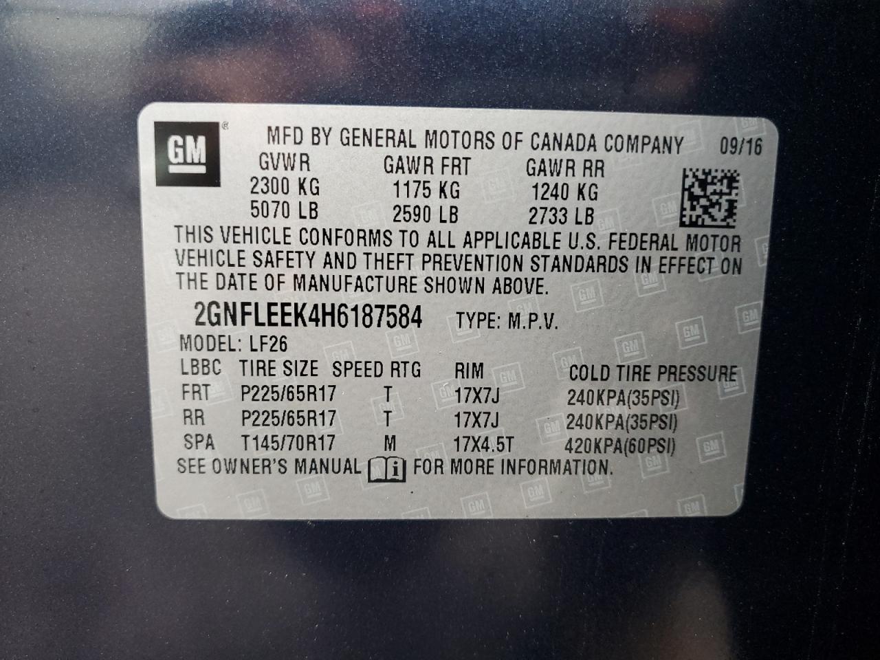2017 Chevrolet Equinox - Image 15