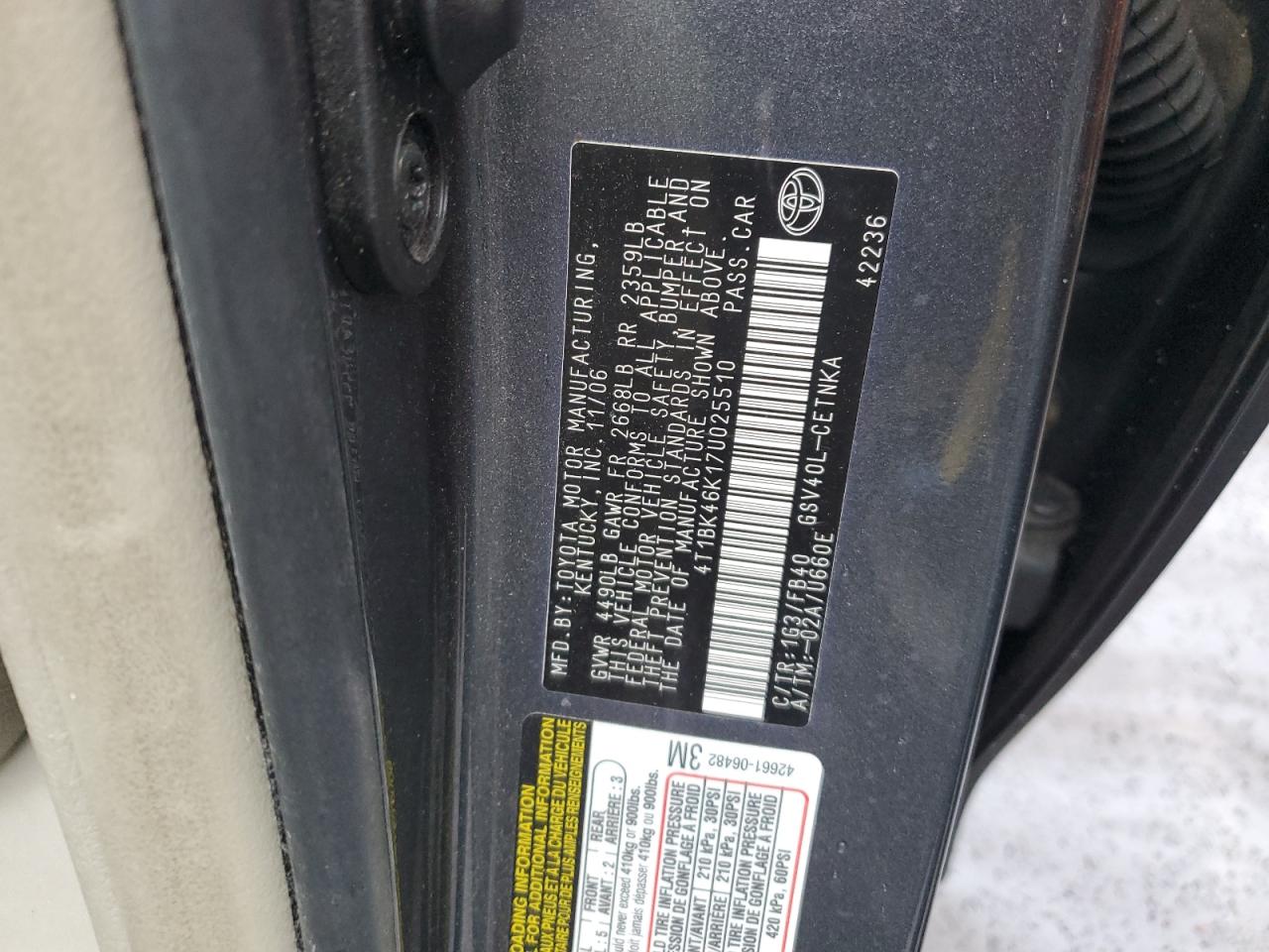 2007 Toyota Camry - Image 13