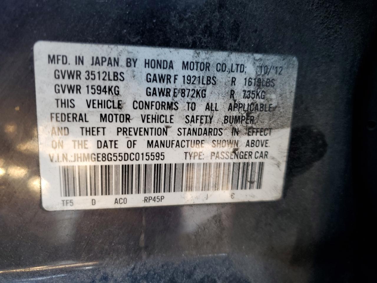 2013 Honda Fit - Image 12
