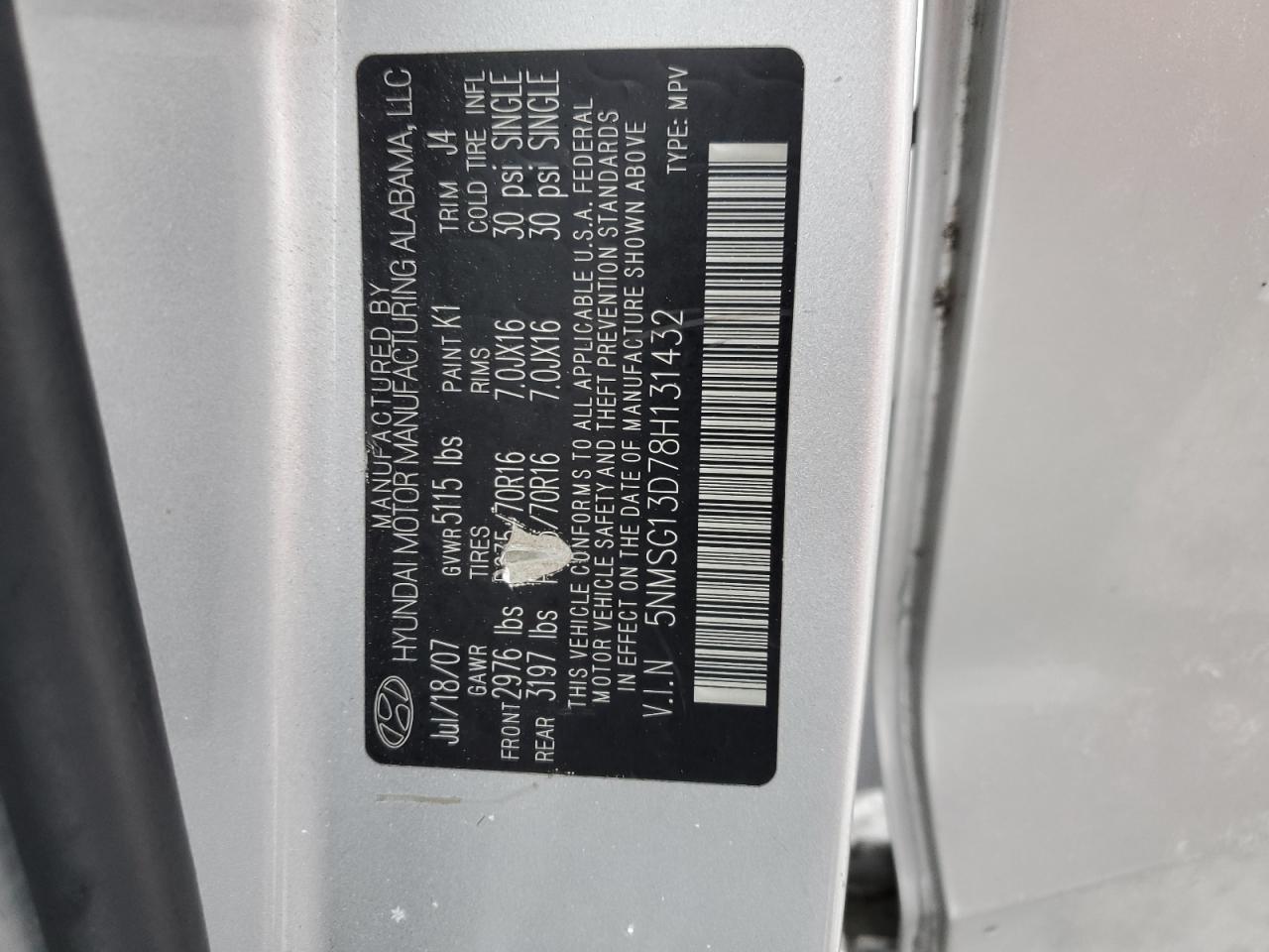 2008 Hyundai Santa Fe - Image 12