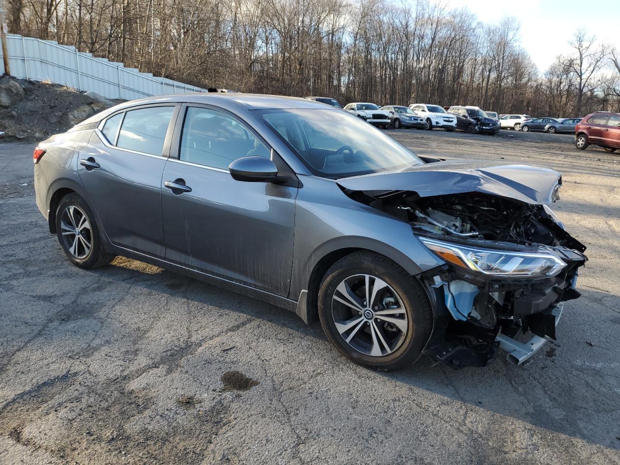 VIN 3N1AB8CV3NY303861 2022 NISSAN SENTRA no.4