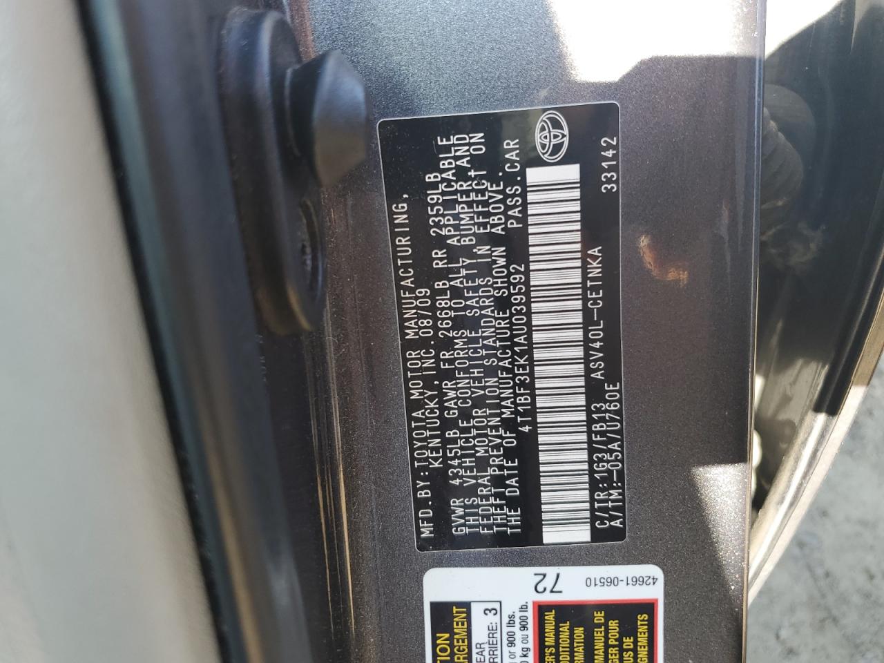 2010 Toyota Camry - Image 13