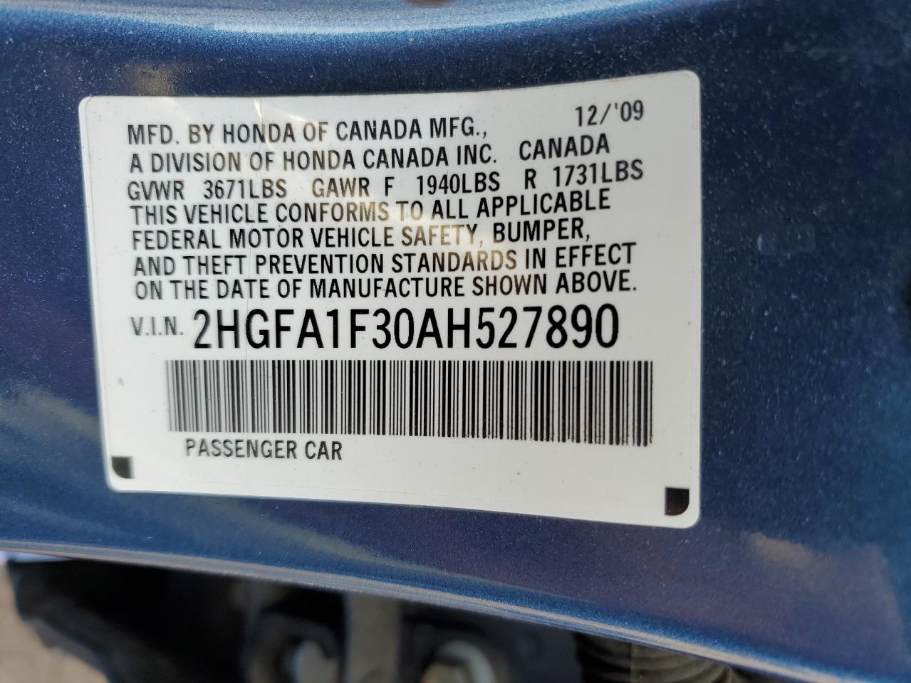 2010 Honda Civic - Image 12