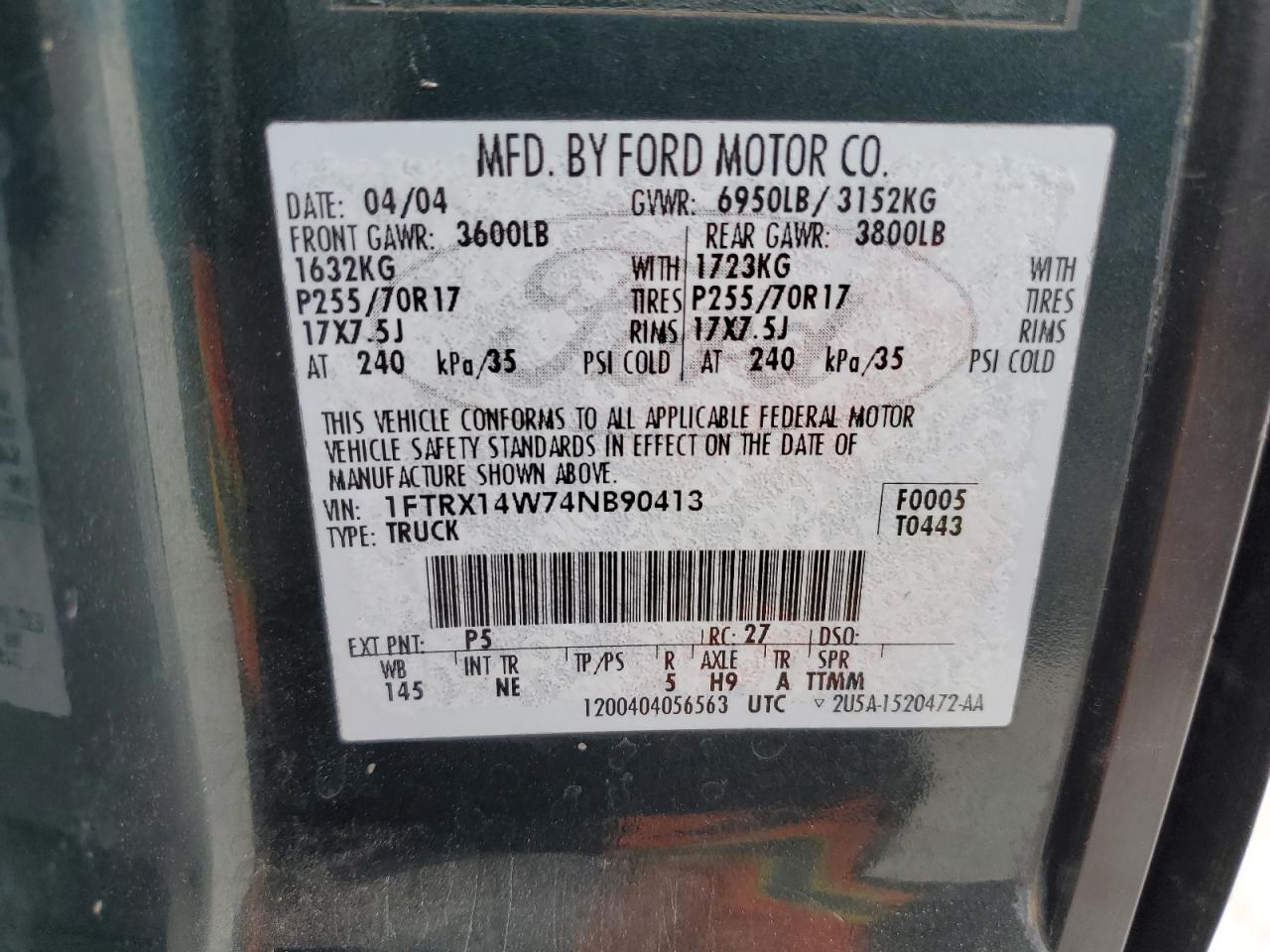 2004 Ford F-150 - Image 12