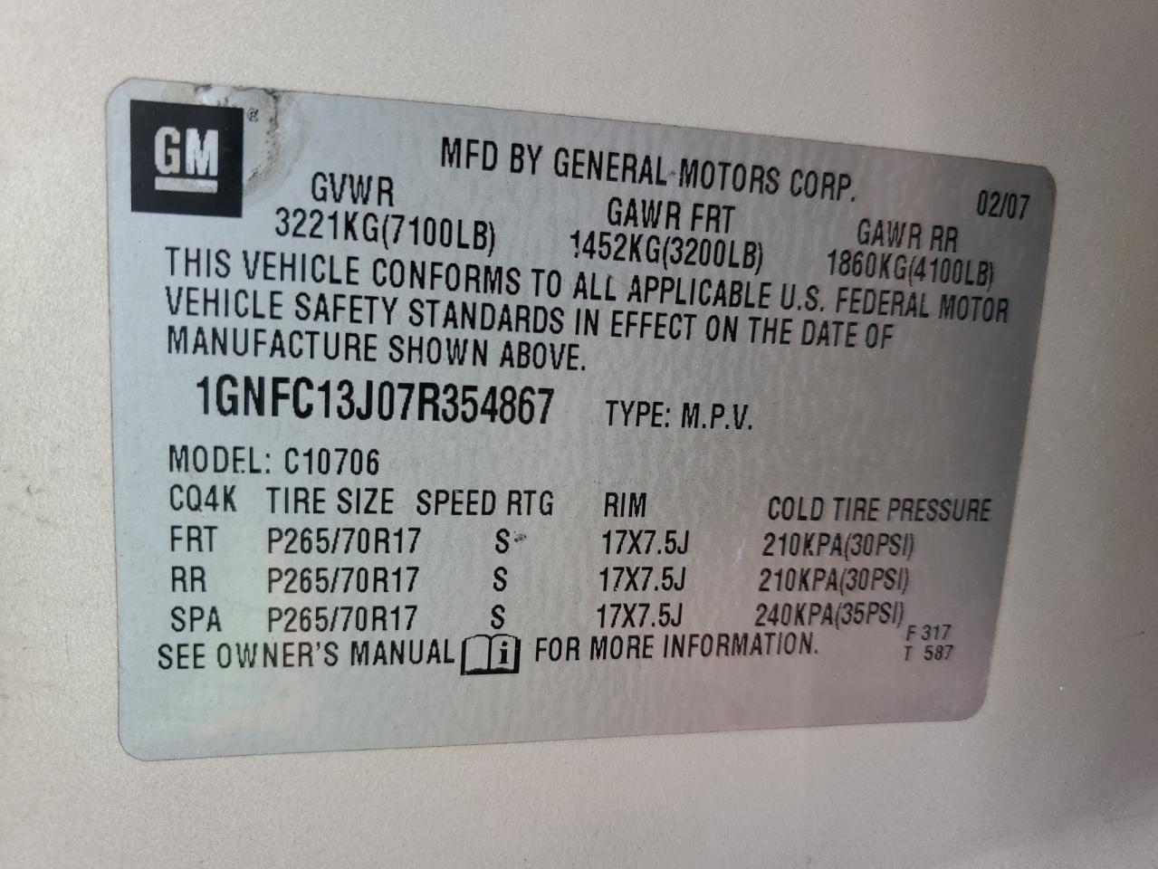 2007 Chevrolet Tahoe - Image 13