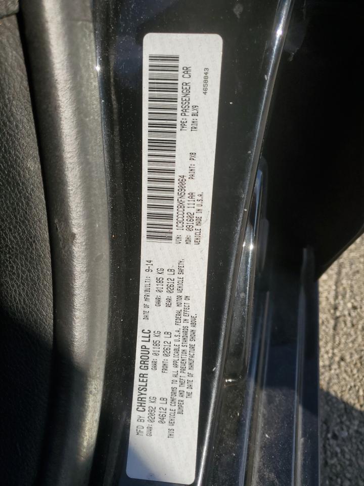 VIN 1C3CCCCBXFN590064 2015 CHRYSLER 200 no.12