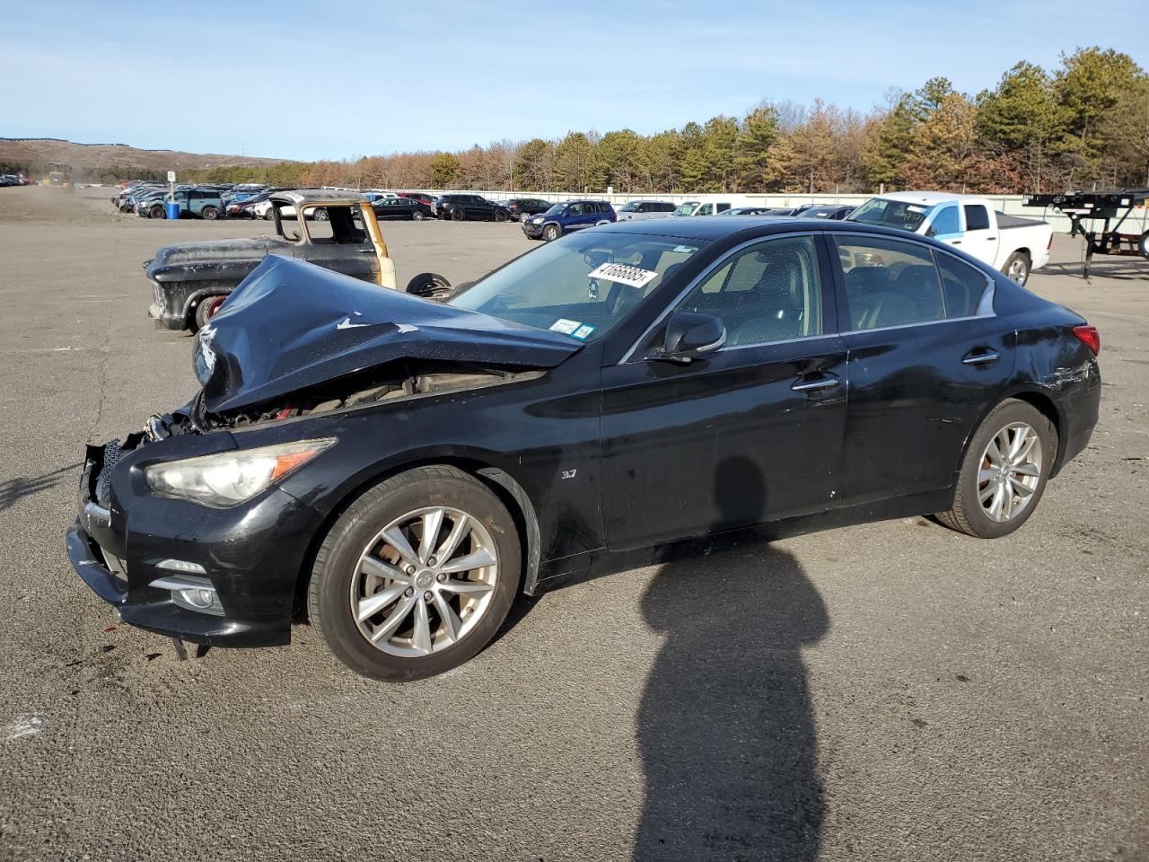 2014 Infiniti Q50 Base zu verkaufen in Brookhaven, NY - Front End