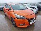 2018 NISSAN MICRA TEKN for sale at Copart YORK