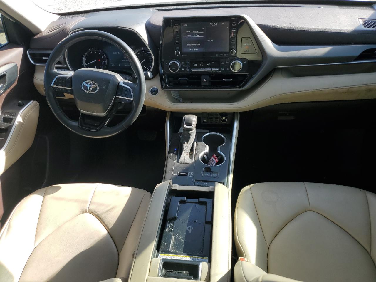 2021 Toyota Highlander Xle VIN: 5TDGZRAH5MS518265 Lot: 88106255