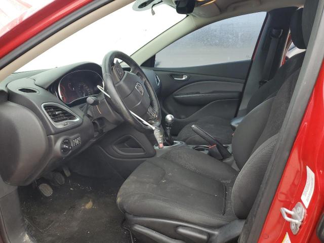  DODGE DART 2013 Czerwony