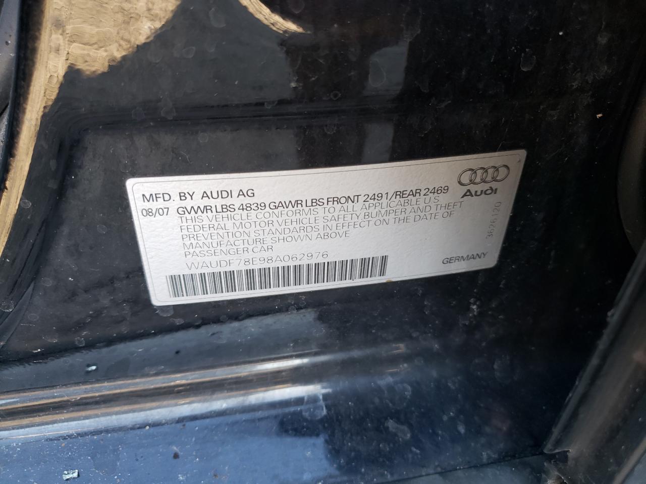 2008 Audi A4 - Image 13
