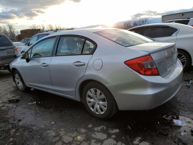  HONDA CIVIC 2012 Сріблястий