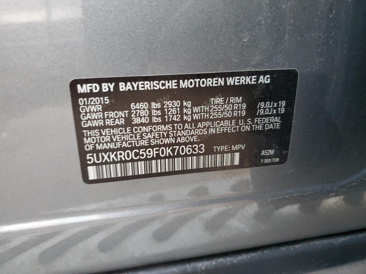 2015 BMW X5 - Image 13