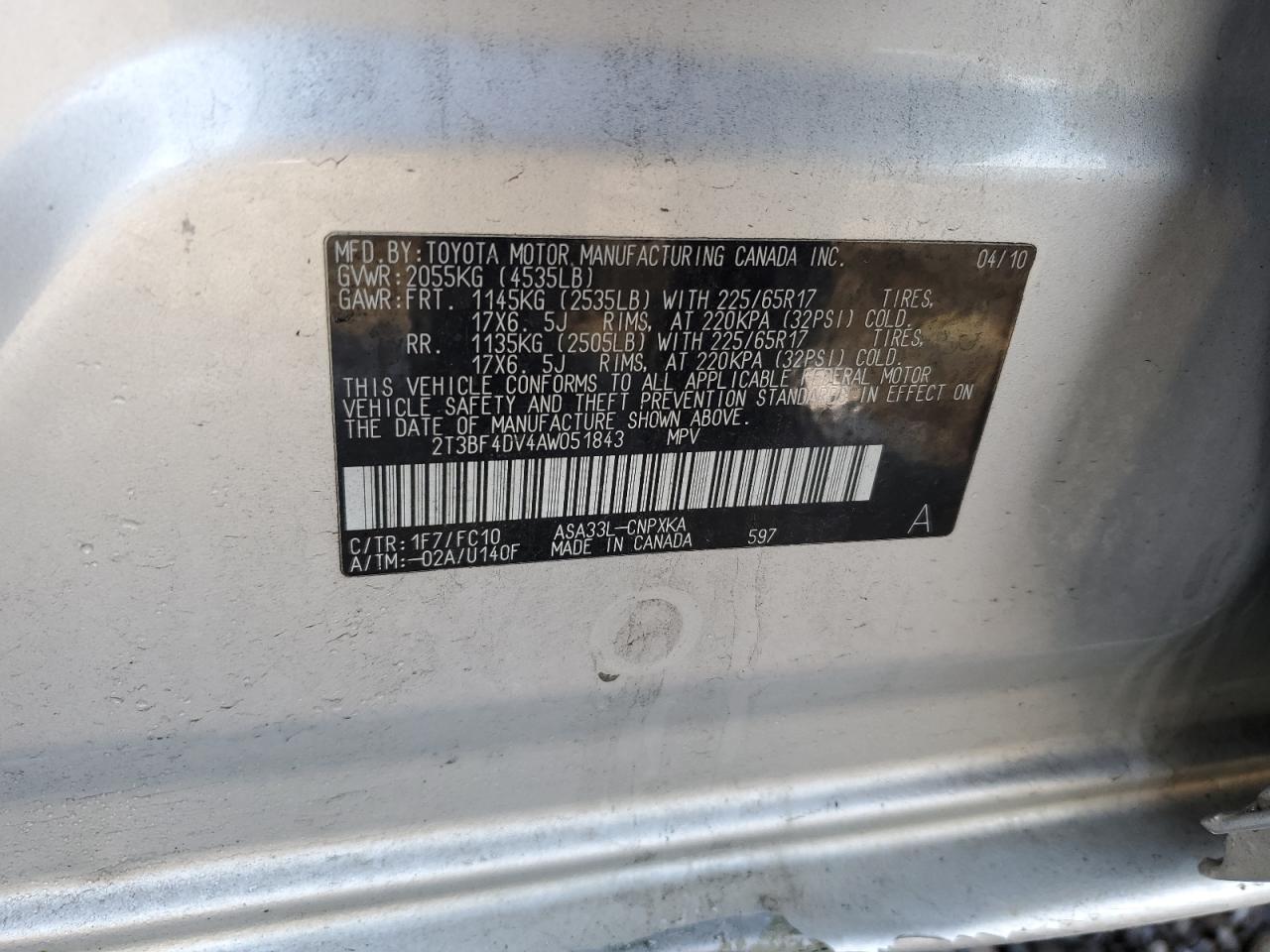 2010 Toyota RAV 4 - Image 13